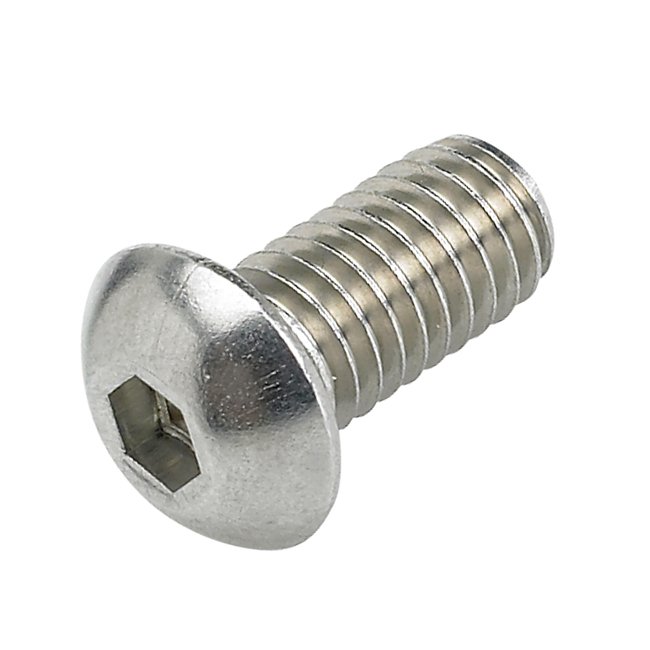 Hexagon Socket Button Zinc Plated Mild Steel Plain Socket Screw (Bolt)