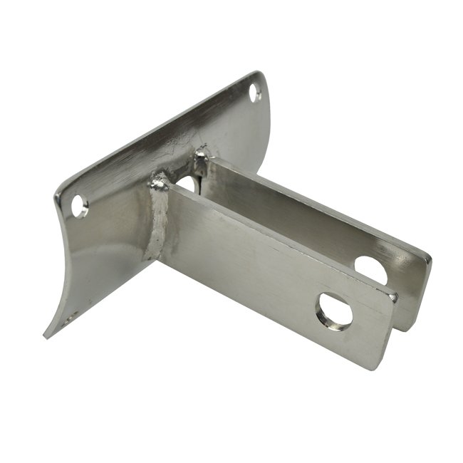 Aerial Cableway Cable End Connector to suit Round or Square Timbers In Stainless Steel