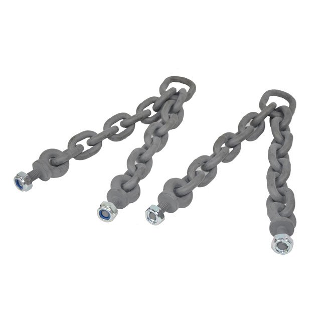 Playground Swing Chain Fork Ends Manufactured From 8mm Sheradised Mild Steel To EN1176