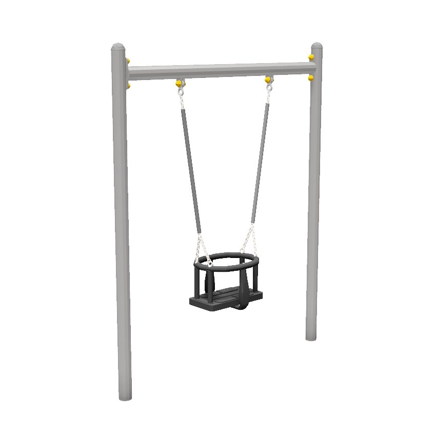 Mini Toddler Steel Swing