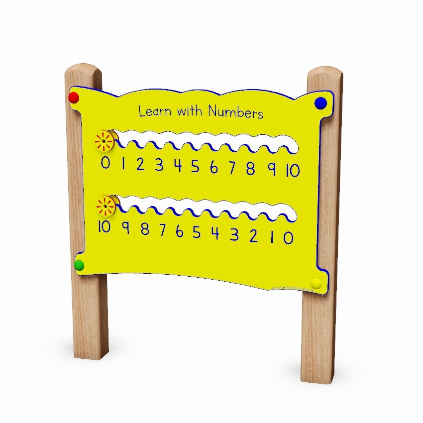 Learn With Numbers Activity Play Panel