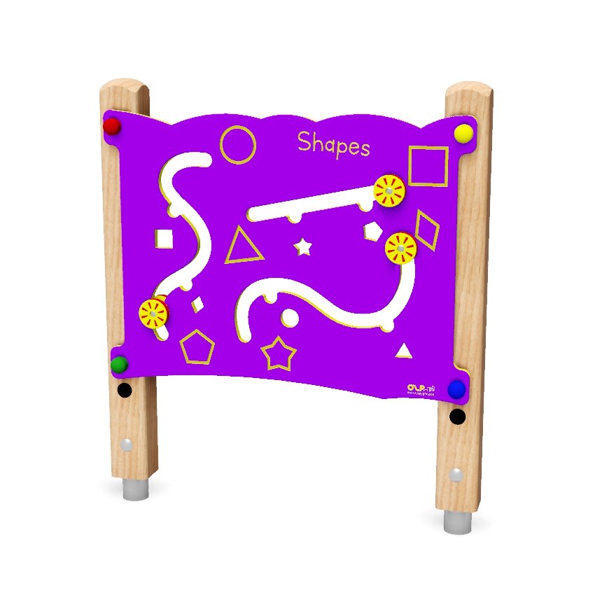 Shapes Activity Play Panel