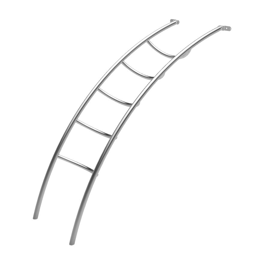 Stainless Steel Access Ladders for Play Towers and Platforms