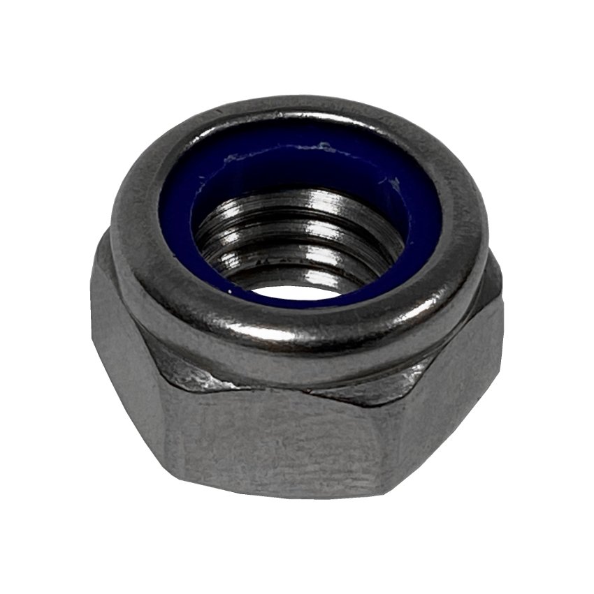 Nyloc Locking Nut  A2 Stainless Steel In Various Sizes