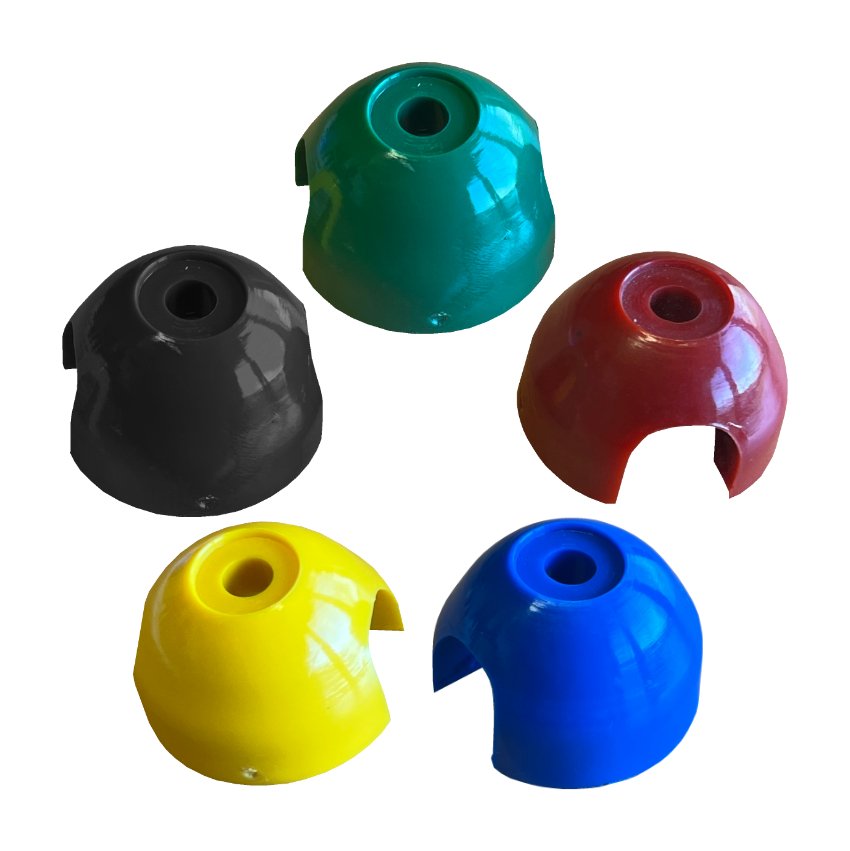 1/2 Egg Clip Connector For 16mm Combination Playground Nets In Various Colours