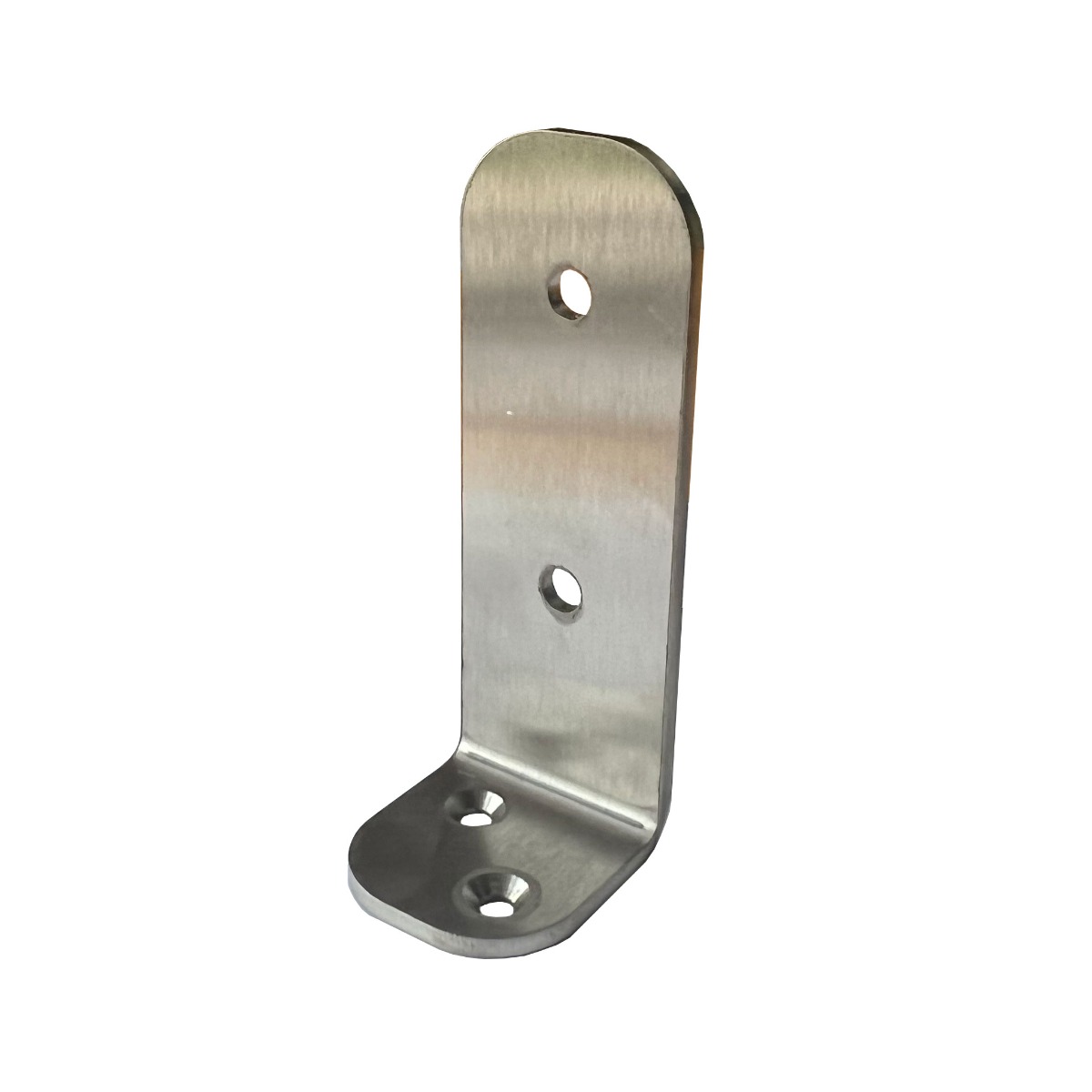 Long L Shaped Post Foot Bracket In 3mm Stainless Steel Online Playgrounds