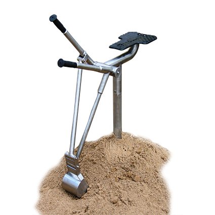Sand Digger With Lever Controlled Digging Bucket And Realistic Operators Seat All Manufactured In Stainless Steel