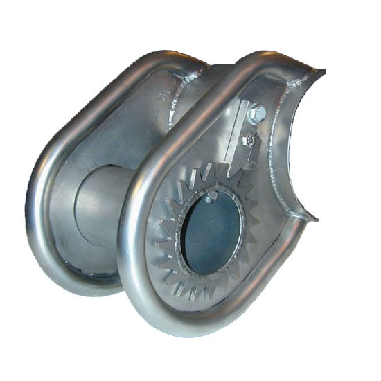 Aerial Cableway Zip Wire Cable Tensioner For Round Or Square Timbers In Stainless Steel