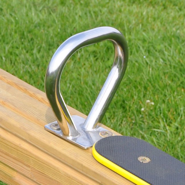 Stainless Steel Handle For Round And Flat Timber