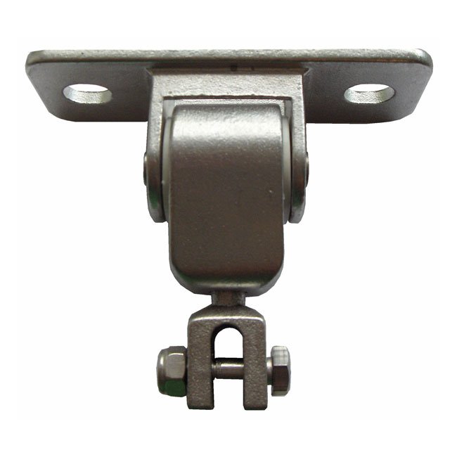 Swing Hanger Bolt On Style With Sealed Bearing And Bolted Chain Clevis Connection All Manufactured In Cast Stainless Steel