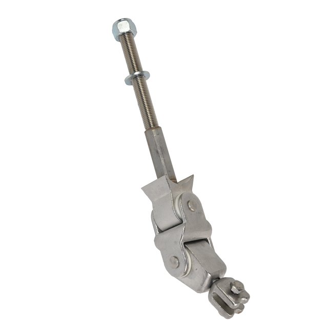 Birds Nest Universal Swing Hanger With M16 Connecting Bolt, Seal Bearing With Bolted Chain Clevis Connection All Manufactured In Cast Stainless Steel