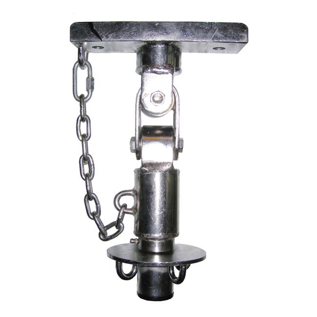 Group Swing Hanger for Horizontal Beam With 360 Degree Rotating Bearing And Four Suspension Hooks In Stainless Steel