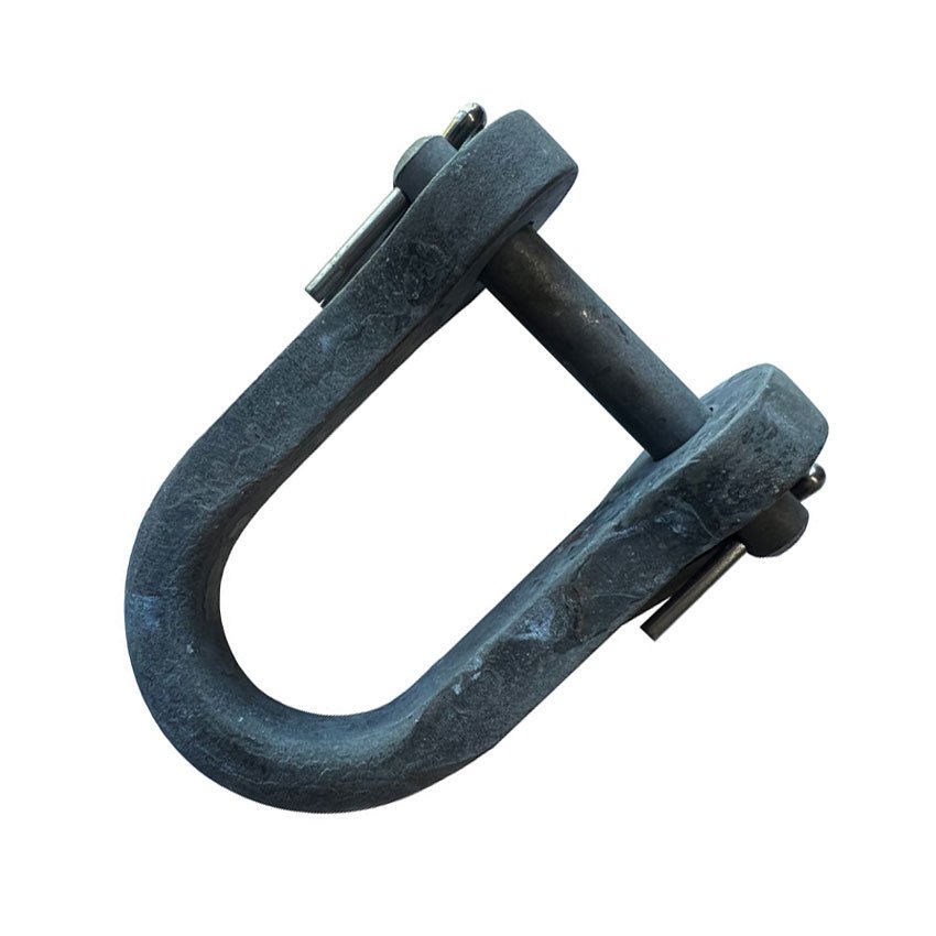 Traditional Style Large Throat Playground Swing Shackle With Bolt And Split Pins