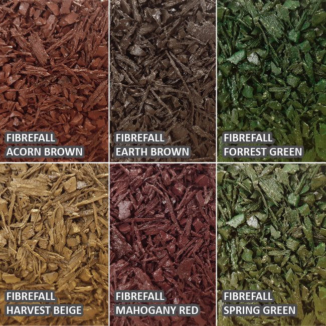 Rubber Mulch In Various Colours For Resin Bound Playground Surfacing