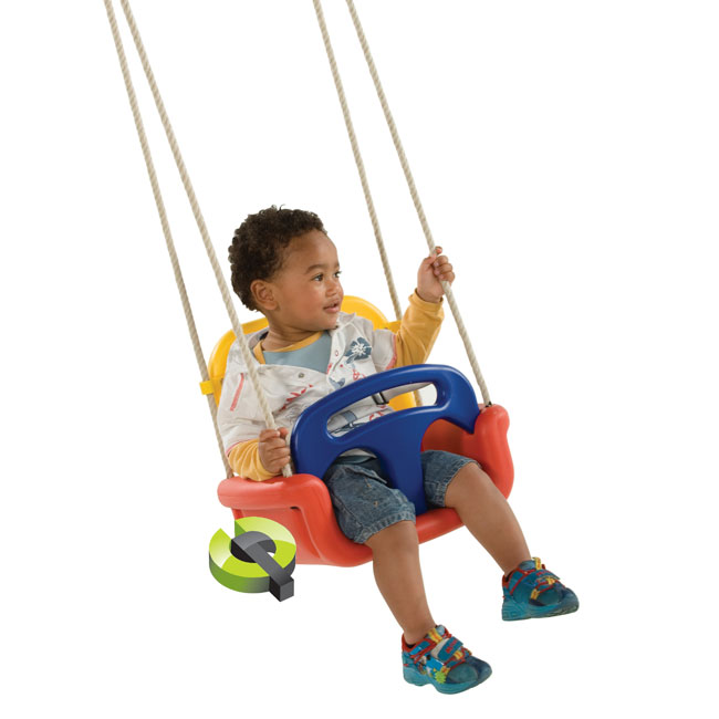 Growable Baby to Toddler Swing Seat Complete With Adjustable Ropes