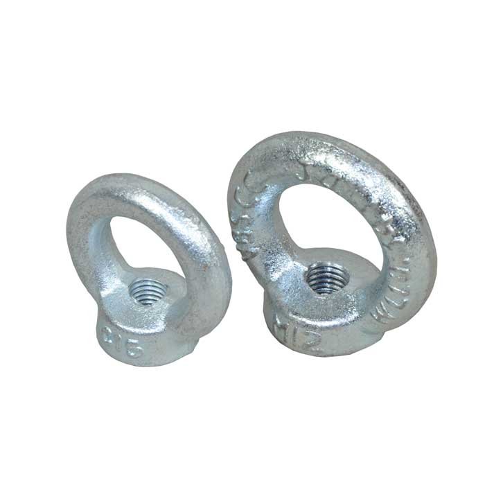 Zinc Plated Forged Playground Eyenuts Available In M8, M10 And M12 Diameters