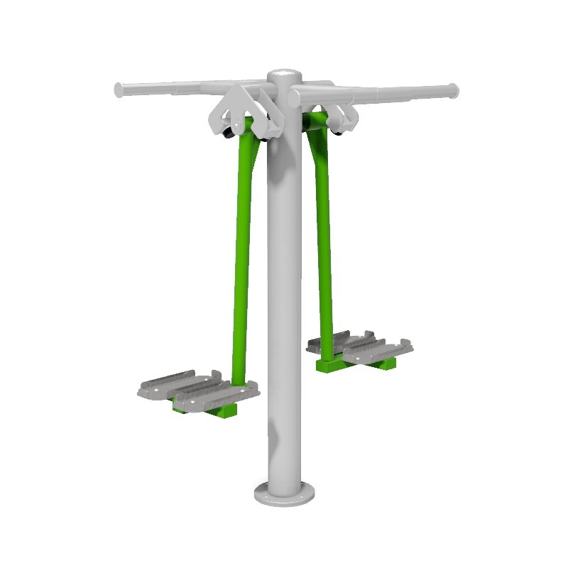 Double Ski Trainer  Outdoor Gym Fitness Station