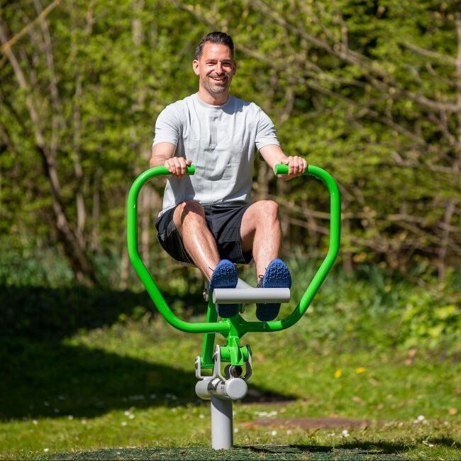 Rower Outdoor Gym Fitness Station Online Playgrounds