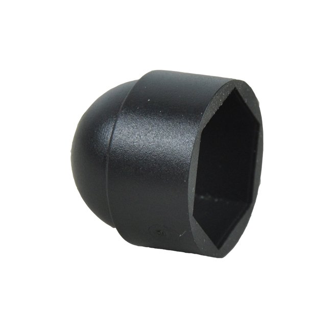 bolt heads LDPE plastic 25 x M8 Secure Nut Caps Black nut caps 