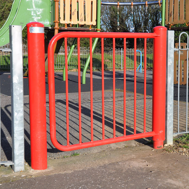 Medway Self Closing Steel Playground Gate Online Playgrounds